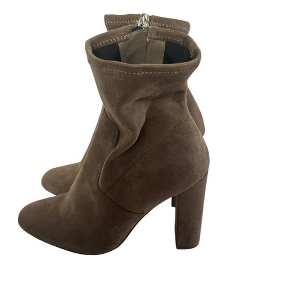 Steve Madden Edit Dark Taupe Suede Ankle Boots US 6 - Picture 4 of 6